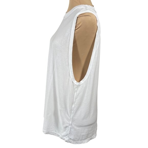 Lululemon Women's Sleeveless T-Shirt Tank top L/XL (NO TAG) White - Picture 2 of 4